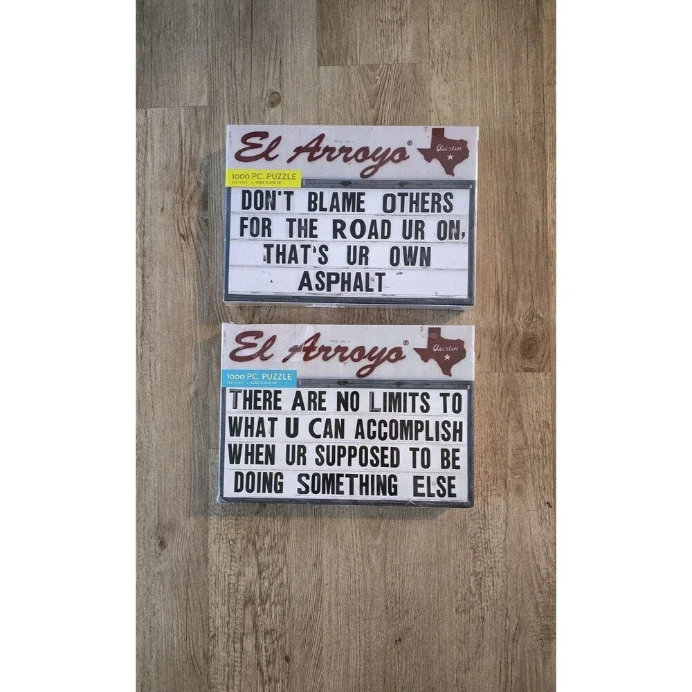 Lot Of 2 1000 PC. Puzzles 